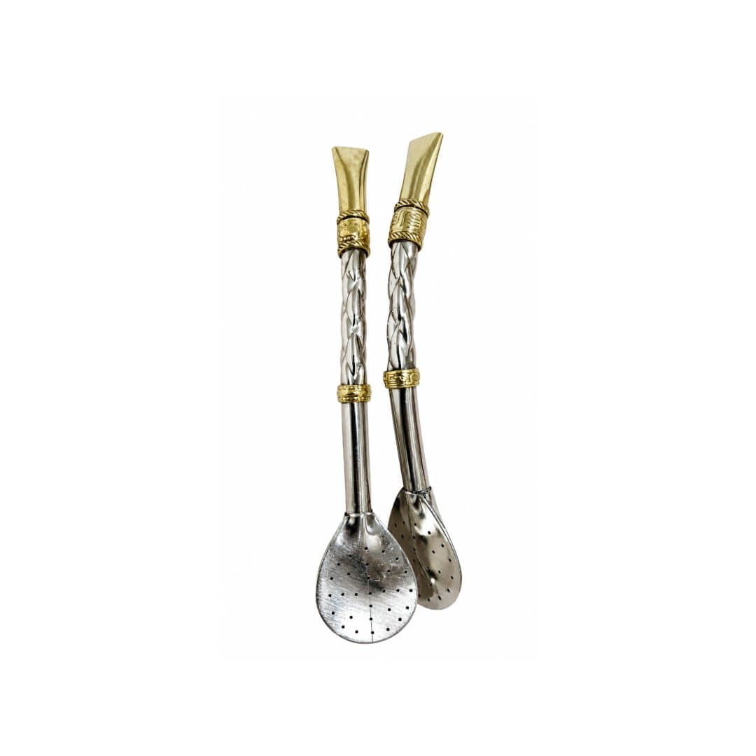BOMBILLON PREMIUM "SUPER" CURVO PICO DE REY BRONCE